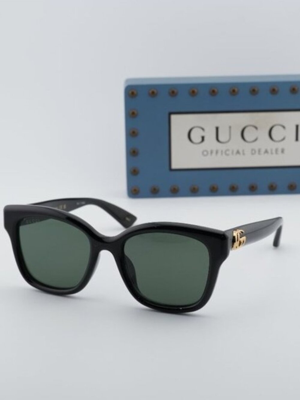 Gucci GG1830SK 001 Square Sunglasses - Black\Grey